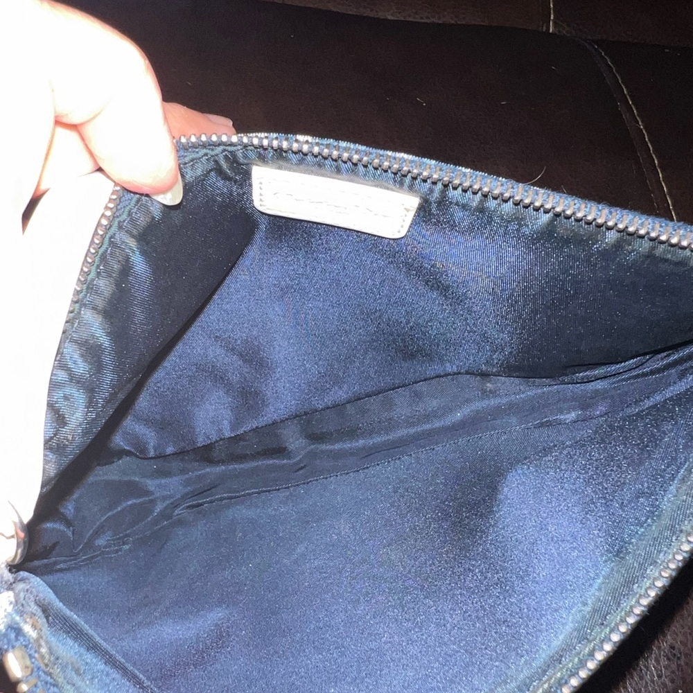 100% Auth. Dior Trotter Saddle Bag Navy - Picture 6 of 13